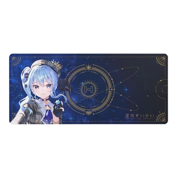 Bundle HYTE de colección con set de keycaps PBT y desk pad 900 x 400 mm diseño Rosuuri
