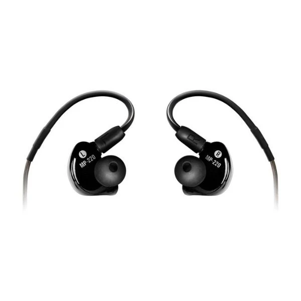 Audífono Mackie MP-220 Dual Dynamic Driver Professional Wired In-Ear Monitors - Negro - 2049320-00