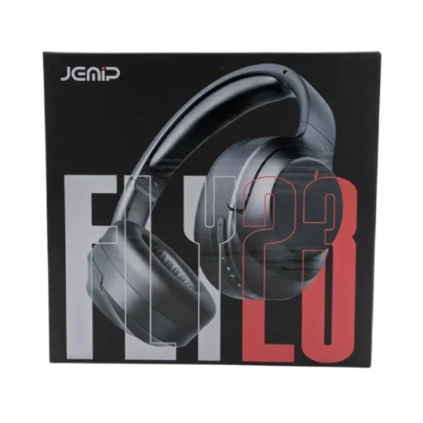 Audífono Inalámbrico Jemip Fly 23 Bluetooth 5.4 con Cancelación Activa de Ruido (ANC) - JPFLY23C516-BK - Negro