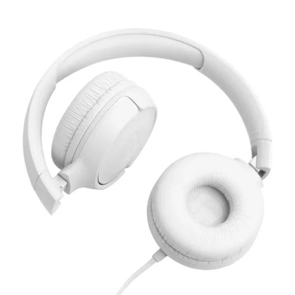 Audífono Inalámbrico JBL Tune 520C USB-C con Micrófono, Sonido Hi-Res y JBL Pure Bass - JBLT520CWHTAM - Blanco
