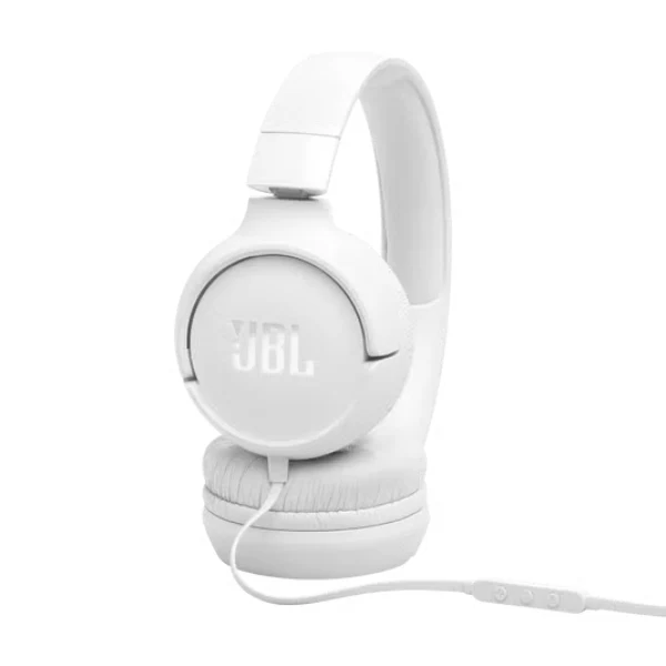 Audífono Inalámbrico JBL Tune 520C USB-C con Micrófono, Sonido Hi-Res y JBL Pure Bass - JBLT520CWHTAM - Blanco