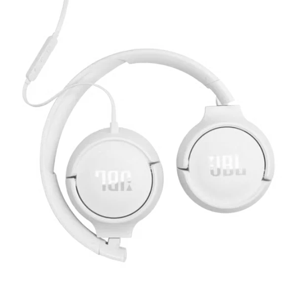 Audífono Inalámbrico JBL Tune 520C USB-C con Micrófono, Sonido Hi-Res y JBL Pure Bass - JBLT520CWHTAM - Blanco