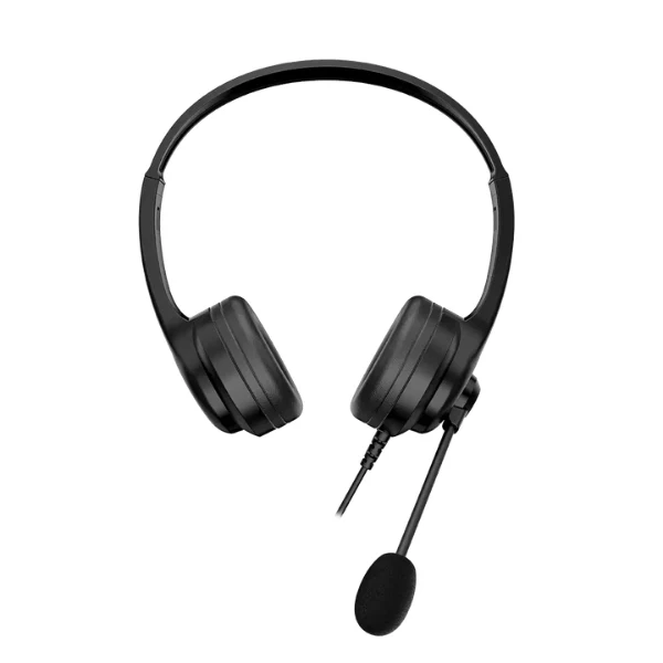 Audífono con Micrófono Genius HS-220U USB-C, Diadema Ajustable - 31710032401 - Negro