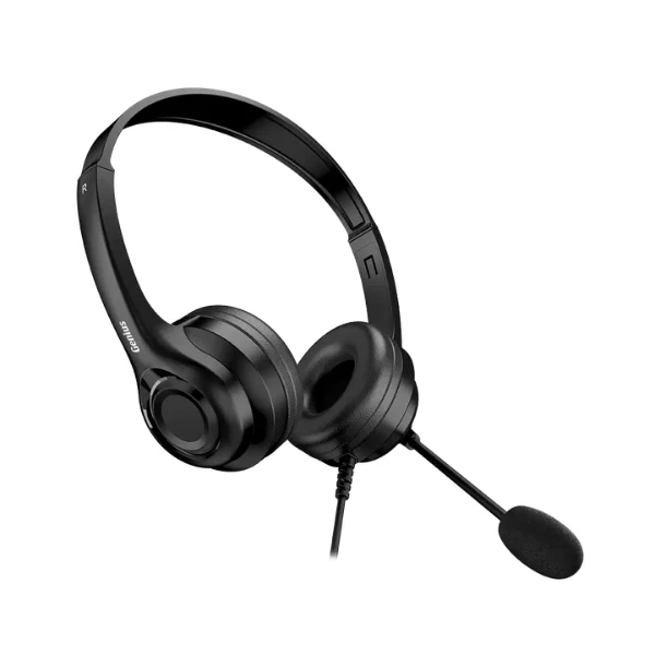 Audífono con Micrófono Genius HS-220U USB-C, Diadema Ajustable - 31710032401 - Negro