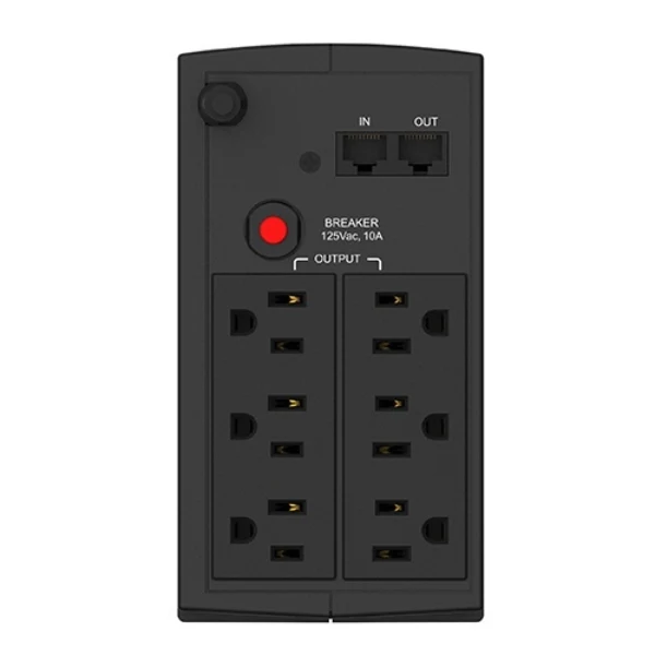 UPS Smartbitt SBNB800 800VA 420W con 6 Tomas - Negro