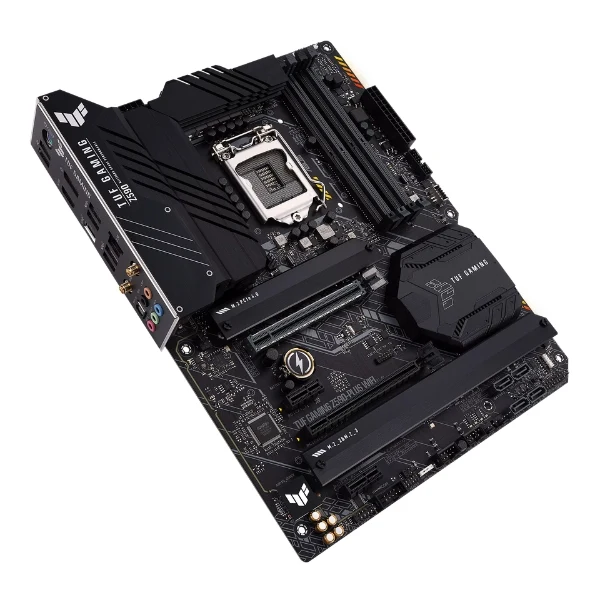 Placa Madre ASUS TUF Gaming Z590 LGA 1200 ATX PCIe 4.0 WiFi 6 2.5Gb Ethernet RGB - Intel® 10ª/11ª Gen