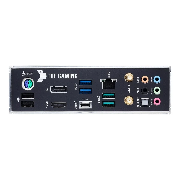 Placa Madre ASUS TUF Gaming Z590 LGA 1200 ATX PCIe 4.0 WiFi 6 2.5Gb Ethernet RGB - Intel® 10ª/11ª Gen