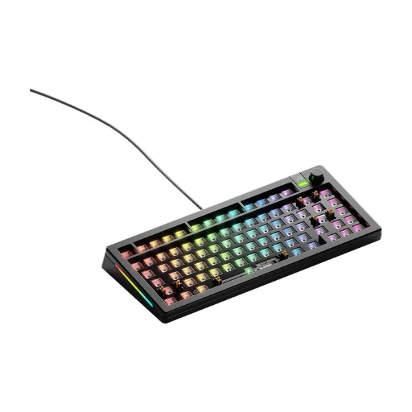 Teclado Mecánico Gaming Glorious GMMK 3 75% Barebones Negro Aluminio Hot-Swap
