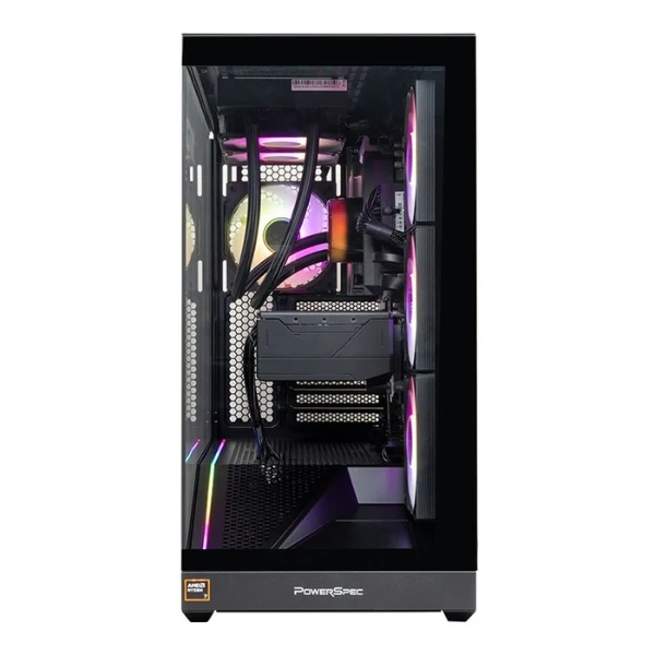 PC Computador PowerSpec G764 AMD Ryzen 7 9800X3D - AM5 - 32GB DDR5-6000 - 2TB NVMe SSD - Gráficos AMD Radeon RX 9070 XT 16GB GDDR6 - Fuente 850W - 1000003037