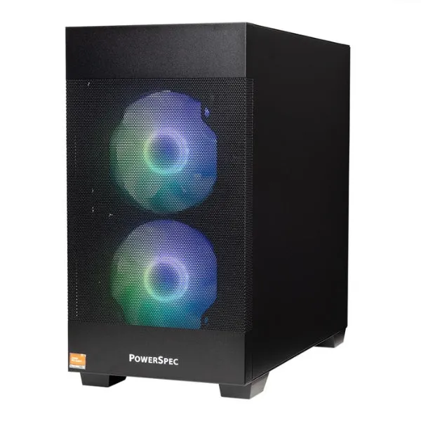 PC Computador PowerSpec G535 AMD Ryzen 5 7500X3D - AM5 - 32GB DDR5-6000 - 1TB NVMe SSD - Gráficos AMD Radeon RX 9070 XT 16GB GDDR6 - Fuente 850W - 1000002975