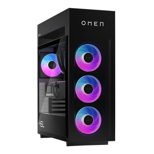 PC Computador HP OMEN MAX 45L GT23-0090 CK1C9AA#ABA - Ryzen 7 9800X3D (4.7GHz) - NVIDIA GeForce RTX 5090 - 64GB RAM - 2 TB SSD NVMe