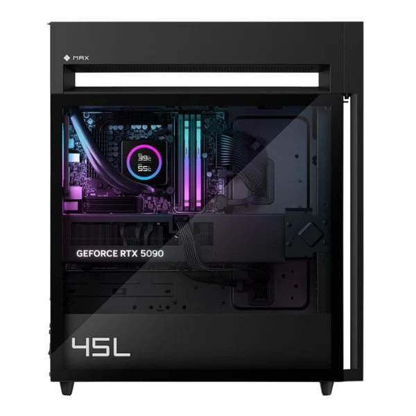 PC Computador HP OMEN MAX 45L GT23-0090 CK1C9AA#ABA - Ryzen 7 9800X3D (4.7GHz) - NVIDIA GeForce RTX 5090 - 64GB RAM - 2 TB SSD NVMe