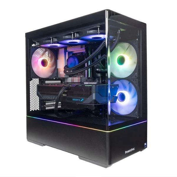 PC Computador PowerSpec G485 - Core Ultra 9 285K (3.2GHz) - NVIDIA GeForce RTX 5090 - 64GB RAM - 2 TB SSD NVMe