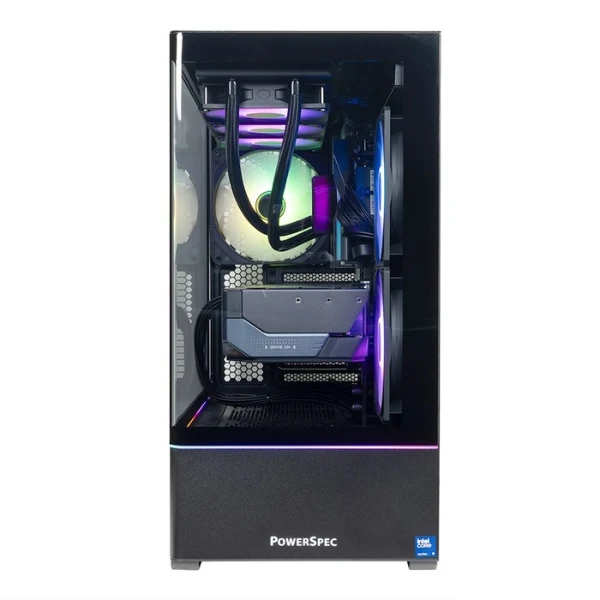 PC Computador PowerSpec G485 - Core Ultra 9 285K (3.2GHz) - NVIDIA GeForce RTX 5090 - 64GB RAM - 2 TB SSD NVMe