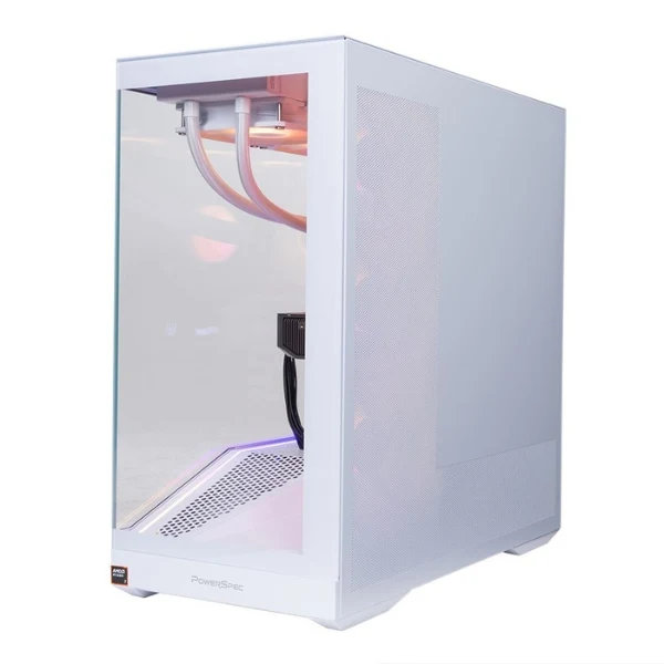 PC Computador PowerSpec G763 AMD Ryzen 7 9800X3D - FCLGA1700 - 32GB DDR5-6000 - 2TB NVMe SSD - Gráficos NVIDIA GeForce RTX 5070 Ti 16GB GDDR7 - Fuente 850W - 1000003020