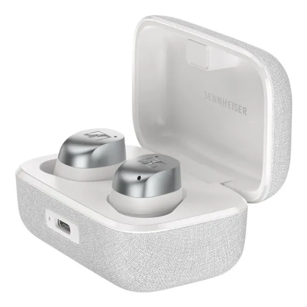 Audífono Sennheiser MOMENTUM Active Noise Cancelling True Wireless Bluetooth Earbuds - Blanco - 700366