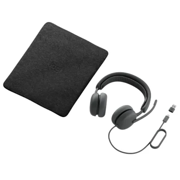 Audífono Logitech Zone 2 Wired USB Type-C Headset - Gris - 981-001612