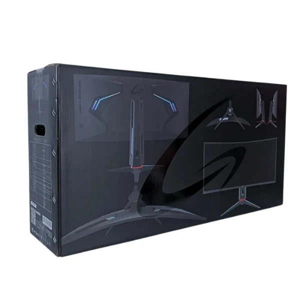 Monitor Gamer Curvo Jemip Supreme Addict 34" UltraWide QHD 3440x1440 180Hz VA 1000R HDMI-DP - JPGSAC253418B-925 - Negro