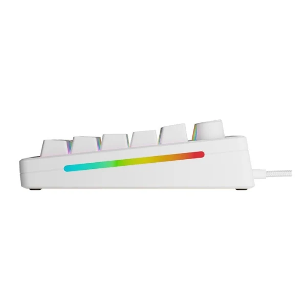 Teclado Mecánico Gaming Glorious GMMK 3 75% Blanco Hot-Swap Fox Linear