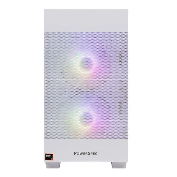PC Computador PowerSpec G529 AMD Ryzen 5 7600X - AM5 - 16GB DDR5-6000 - 1TB NVMe SSD - Gráficos AMD Radeon RX 7600 8GB GDDR6 - Fuente 650W - 1000002797