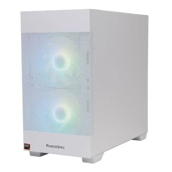 PC Computador PowerSpec G529 AMD Ryzen 5 7600X - AM5 - 16GB DDR5-6000 - 1TB NVMe SSD - Gráficos AMD Radeon RX 7600 8GB GDDR6 - Fuente 650W - 1000002797