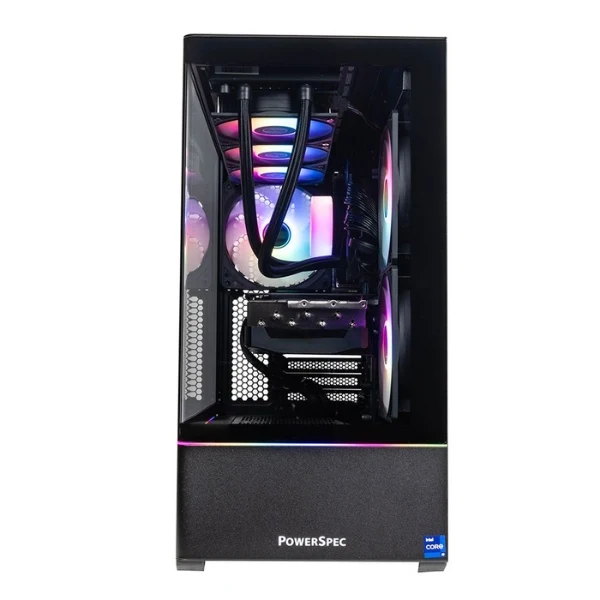 PC Computador PowerSpec G484 Intel Core i9 14900KF - FCLGA1700 - 64GB DDR5-6000 - 2TB NVMe SSD - Gráficos NVIDIA GeForce RTX 5080 16GB GDDR7 - Fuente 1000W - 1000002623