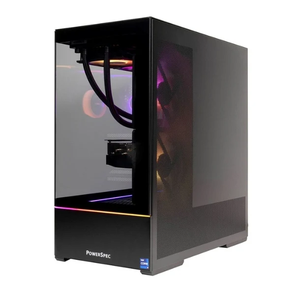 PC Computador PowerSpec G484 Intel Core i9 14900KF - FCLGA1700 - 64GB DDR5-6000 - 2TB NVMe SSD - Gráficos NVIDIA GeForce RTX 5080 16GB GDDR7 - Fuente 1000W - 1000002623