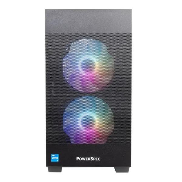 PC Computador PowerSpec G240 Intel Core i5 14400F - FCLGA1700 - 16GB DDR5-6000 - 1TB NVMe SSD - Gráficos NVIDIA GeForce RTX 5060 8GB GDDR7 - Fuente 650W - 1000002620