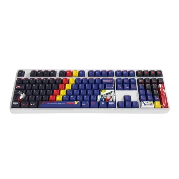 Set de keycaps HYTE x Mobile Suit Gundam Wing PBT 152 piezas para teclados mecánicos - KEY-HYTE-GWING - Multicolor