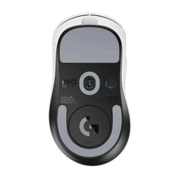 Mouse gaming inalámbrico Logitech PRO X SUPERLIGHT 2 DEX White 32000 DPI con sensor HERO 2 - 910-007363 - Blanco