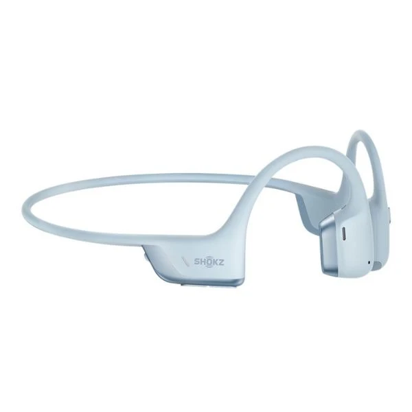 Audífono Shokz OpenRun Pro 2 Mini Hybrid Bone Conduction Open-Ear Wireless Bluetooth Headphones - Azul Celeste - S821-MN-BL-US