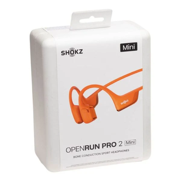 Audífono Shokz OpenRun Pro 2 Mini Wireless Hybrid Sports Headphones - Naranja - S821-MN-OR-US