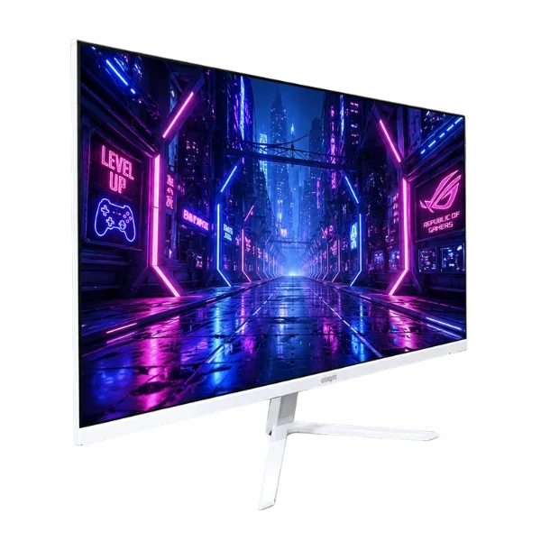 Monitor Gamer Jemip Luminous Fury 27" QHD 2560x1440 200Hz Fast IPS HDMI-DP RGB - JPGLUMINOUS-27-2K - Blanco