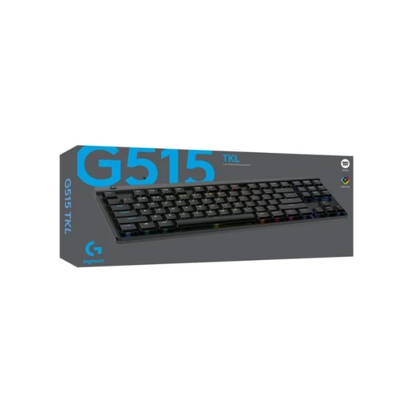 Teclado Mecánico Gaming Logitech G G515 TKL Negro Low Profile GL Brown