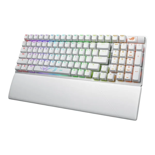 Teclado Gaming Inalámbrico ASUS ROG Strix Scope II 96 Blanco Luna NX Storm