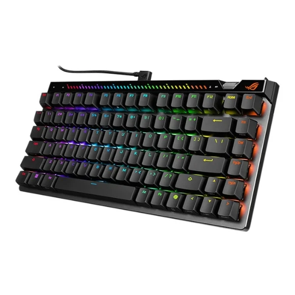 Teclado Magnético Hall Effect ASUS ROG Falchion Ace 75 Negro 8K Rapid Trigger
