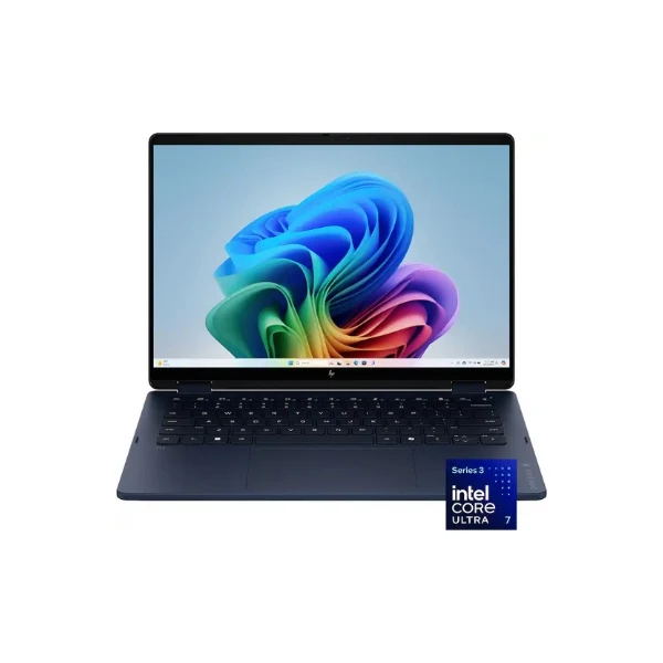 Laptop HP OmniBook X Flip 2 en 1 Intel Core Ultra 7 355 (4.7GHz) 24 GB RAM 512 GB SSD 14" Intel Graphics Win 11 Home - Atmospheric Blue