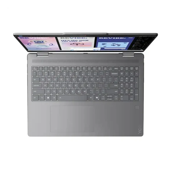 Laptop Lenovo Yoga 7i Copilot+ PC 2 en 1 Intel Core Ultra 7 256V (2.2GHz) 16 GB RAM 512 GB SSD 16" Intel Arc 140V Win 11 Home - Luna Grey