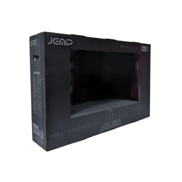 Monitor JEMIP 27" Office-Pro Elysian Screen – FHD 1920x1080 – 120Hz – 14ms (OD 6.5ms) – IPS – 99% sRGB – HDMI+DisplayPort – Antirreflejo – Negro