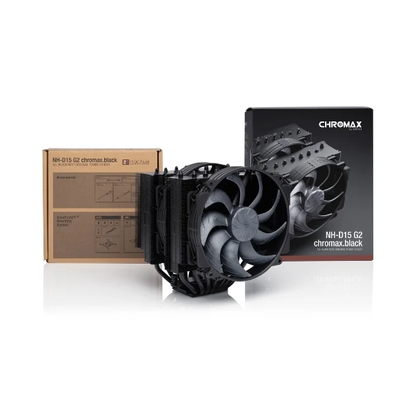 CPU Cooler Noctua NH-D15 G2 chromax.black - 91.58 CFM - 24.8 dBA - Negro