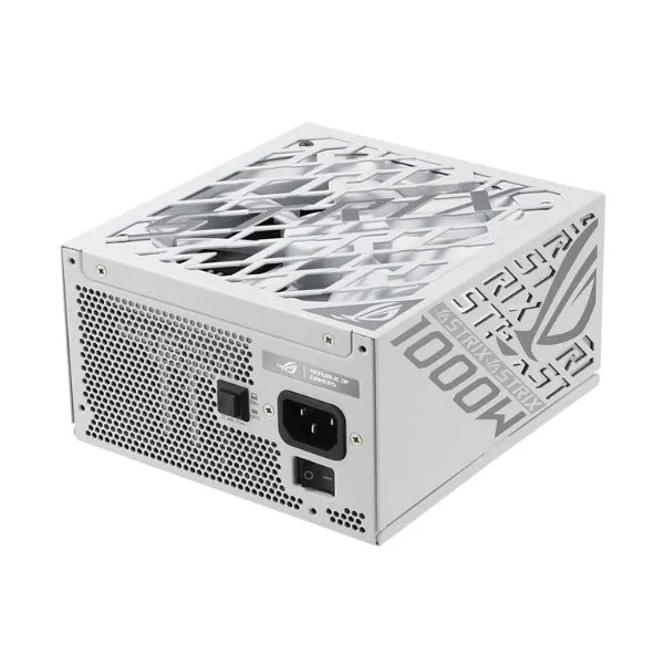 Fuente de Poder ASUS ROG Strix White Edition - 1000W - 80 PLUS Platinum - Modular - ATX - White