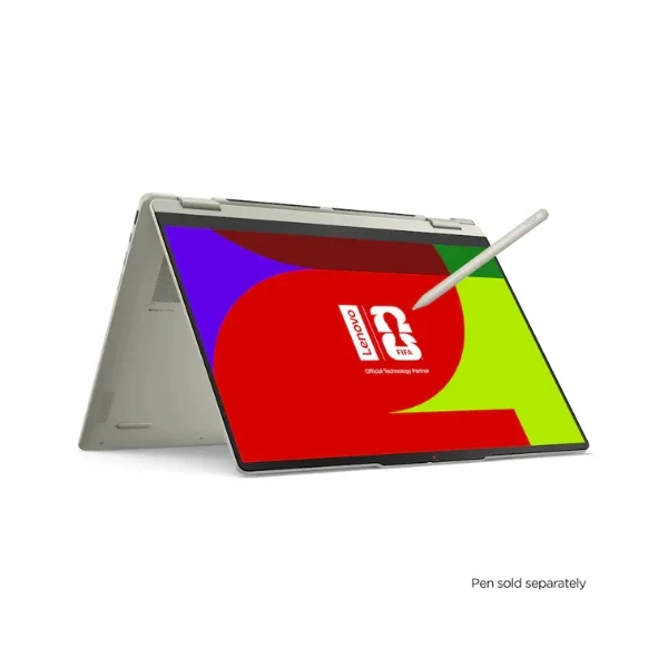 Laptop Lenovo Yoga 7a Copilot+ PC 2 en 1 AMD Ryzen AI 7 445 (2GHz) 16GB RAM 1TB SSD 16" AMD Radeon 840M Windows 11 Home - Seashell