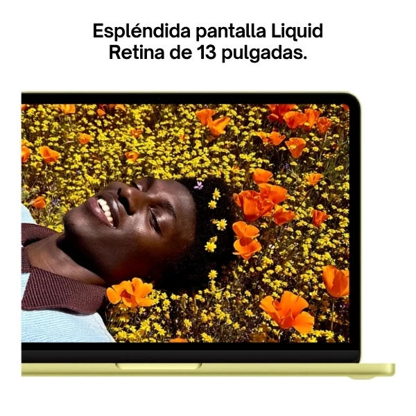 Laptop Apple MacBook Neo 13" – Apple A18 Pro 6-Core – 512GB SSD – 8GB Unified Memory – 13" Liquid Retina IPS – Citrus – MHFE4LL/A