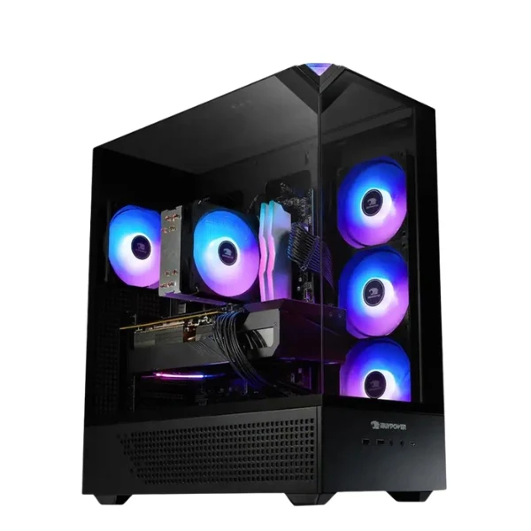 PC Computador iBuyPower Element 9 Platinum - AMD Ryzen 7 8700F - AM5 - 16GB - 1TB SSD - RTX 5060 Ti 16GB - Fuente 600W - PB-EBA7N56T-04