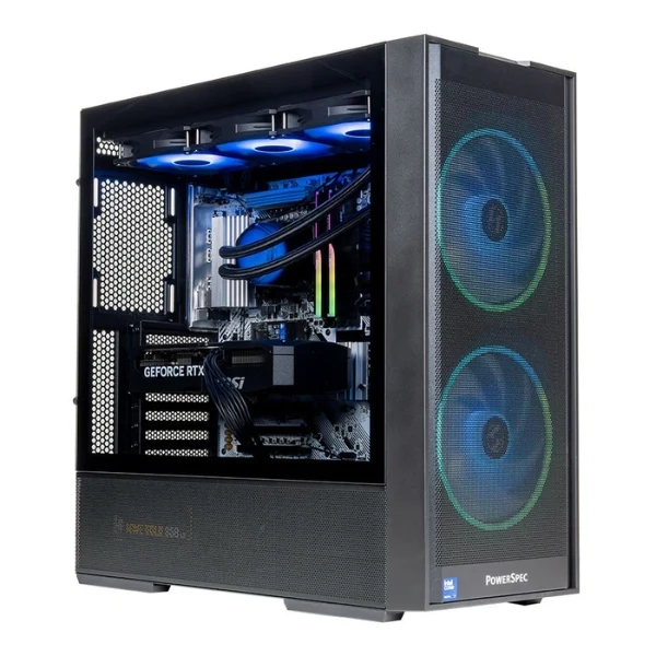PC Computador PowerSpec G458 - Core Ultra 7 270K Plus (3.2GHz) - NVIDIA GeForce RTX 5070 - 32GB RAM - 2 TB SSD NVMe