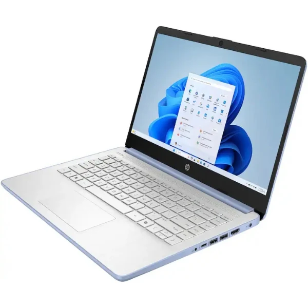 Laptop HP 14" HD Intel N150 128GB UFS 4GB RAM Windows 11 - 14-DQ6102DX - Sky Blue