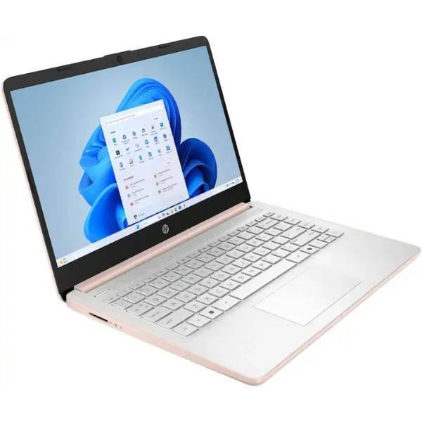 Laptop HP 14" HD Intel N150 128GB UFS 4GB RAM Windows 11 - 14-DQ6101DX - Natural Silver