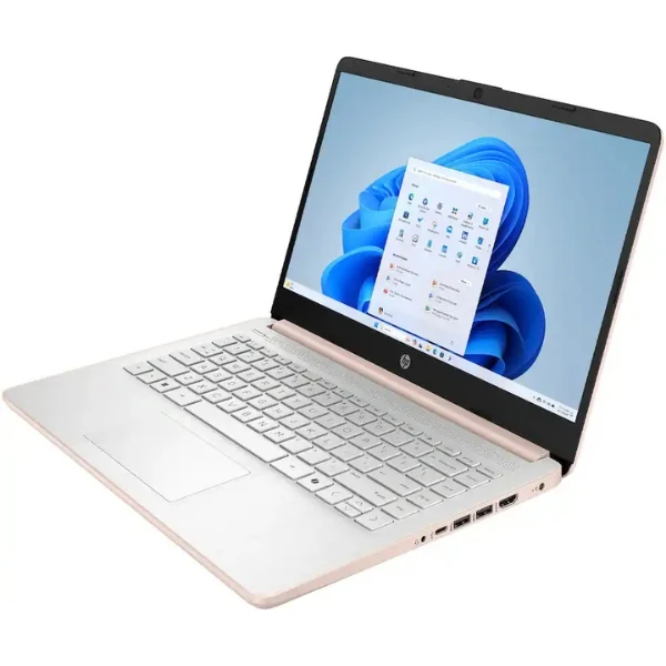 Laptop HP 14" HD Intel N150 128GB UFS 4GB RAM Windows 11 - 14-DQ6101DX - Natural Silver