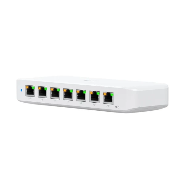 Switch de Red Ubiquiti Ultra 210W 8 Puertos Gigabit PoE+ USW-ULTRA-210W