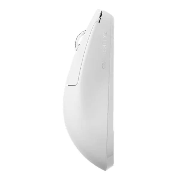 Mouse gaming inalámbrico Pulsar X2 CrazyLight Medium Uyuni White 32000 DPI con sensor XS-1 - PX2CL202 - Blanco